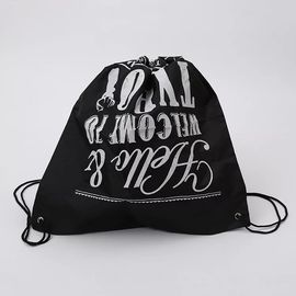 Κίνα Τυπωμένες λογότυπο τσάντες δώρων Drawstring/μαύρες τσάντες Drawstring βαμβακιού ταξιδιού προμηθευτής