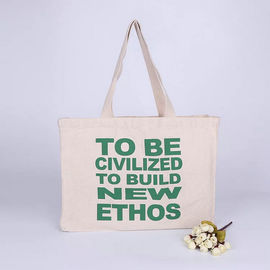 Κίνα Μακριά τσάντα Tote καμβά σχοινιών πράσινη/ανακυκλωμένες μικρές τσάντες αγορών καμβά προμηθευτής