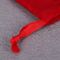 Τυπωμένη κόκκινη τσάντα Drawstring βαμβακιού, μεγάλη τσάντα πλυντηρίων Drawstring καμβά προμηθευτής