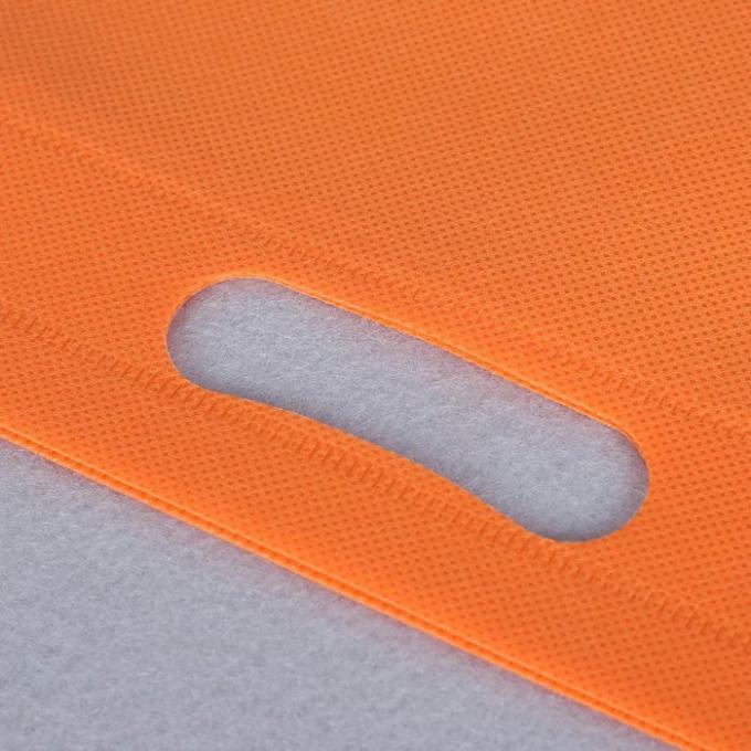 Προσαρμοσμένες τσάντες υφάσματος λογότυπων μη υφαμένες με το πτυσσόμενο σχέδιο εκτύπωσης όφσετ