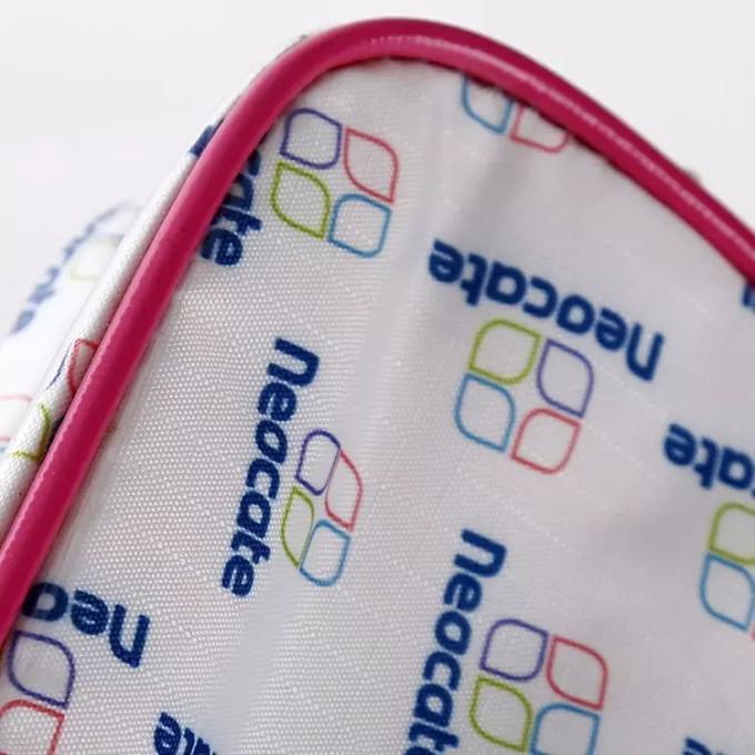 Πολυ ανακυκλωμένη χρώματα πλαστική τσάντα PVC με το ψηφιακό προσαρμοσμένο εκτύπωση λογότυπο σφραγίδων