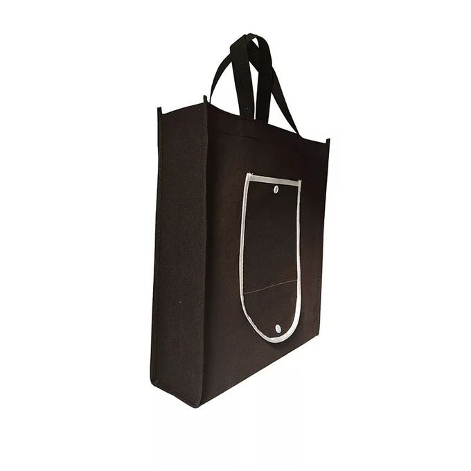 Washable γραπτή πτυσσόμενη τσάντα Tote με το μακρύ υψηλό σχοινί σκληρότητας